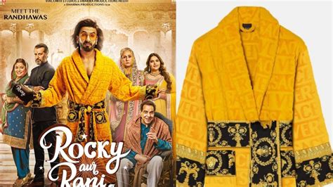 ranveer singh versace robe.